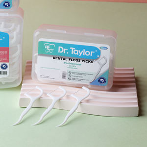 Custom 50/100 Piezas HIPS + UHMWPE Desechable Dental Floss Picks Adulto Fabricante Mayorista - Product Image 3