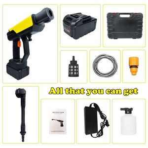 <span class=keywords><strong>Pistolet</strong></span> de lavage haute pression puissant |   Batterie au lithium 3,0 Ah pour une autonomie prolongée, moteur fiable de 550 W - Product Image 1