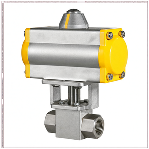 วาล์วบอลแบบใช้ลม COVNA DN40 ขนาด 1.5 นิ้ว 2 ทาง 5000PSI แรงดันสูง ผลิตจากสแตนเลส 316 - Product Image 4