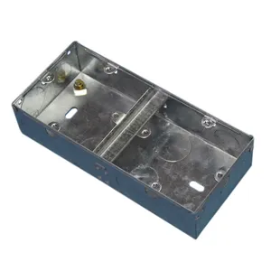 Atacado BS GI Ferro Galvanizado Box BS4662 Back Box Junção Elétrica Metal Box