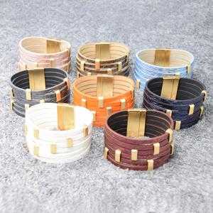 Comfort Fit Design <b>Quick</b> Lead Time Magnetic Closure Bangle Holiday Gift for Women Hollow <b>Link</b> Weight - Product Image 3