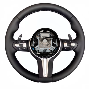 <span class=keywords><strong>Volante</strong></span> Deportivo de Cuero <span class=keywords><strong>M</strong></span> Sport para <span class=keywords><strong>BMW</strong></span> M2 M3 M4 M5 M6 F30 F10 F35 F22 E46 E90 E92 F10 F30 F32 <span class=keywords><strong>E60</strong></span> Serie F - Product Image 1