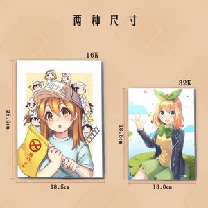 A5 18*13 ซม.Luffy Zoro 1 ชิ้นChopper Boa Sanji Namiการ์ตูนอะนิเมะโน้ตบุ๊คNotepadไดอารี่ - Product Image 6