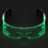 Longstar 2023 Hotselling En Gros Transformer Les Couleurs Cyberpunk Lumière LED Lunettes Masques De Fête Pour Noël Halloween