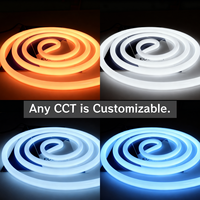 Flexible 360 °   Tube néon LED 3D flexible, étanche IP67, 24V, pour intérieur, extérieur, bar, maison, café, cinéma, tube lumineux flexible LED