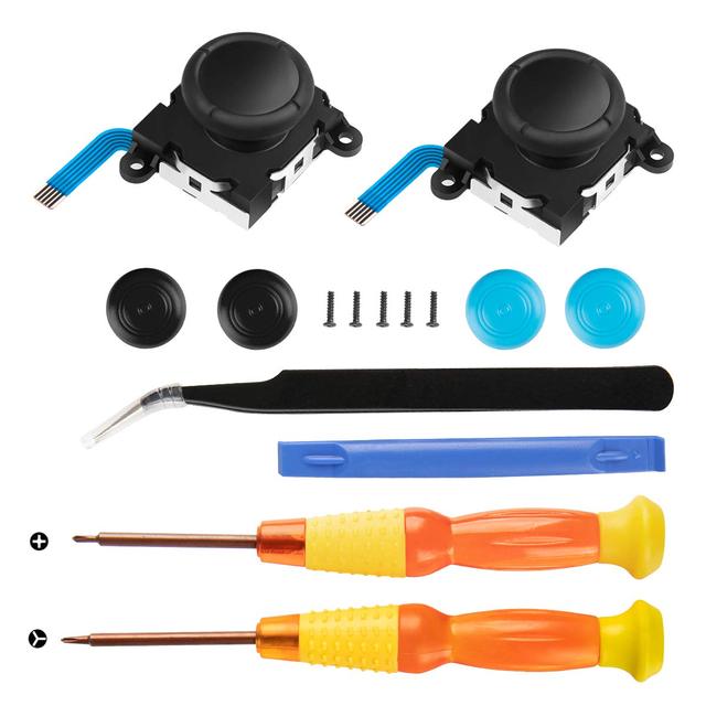 High Quality Joystick Replacement and S-Witch Joypad Repair Tool Kit Including Switch Joypad Controller Other Game Accessories