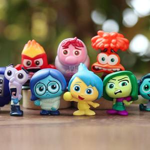 9pcs Brain Agents Movie Themed PVC Desktop Accessories-Figurines mignonnes et exquises pour la maison, le bureau, la décoration de voiture - Product Image 5