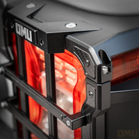 Couvre-feux arrière OMU Genesis Series pour Jeep Wrangler JL, accessoires en aluminium pour Jeep