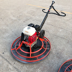 Machine à béton hélicoptère pour finition <span class=keywords><strong>de</strong></span> sols industriels, municipaux et <span class=keywords><strong>de</strong></span> parkings, alimentée à <span class=keywords><strong>l</strong></span>'essence, 42 pouces avec plateau flottant - Product Image 4