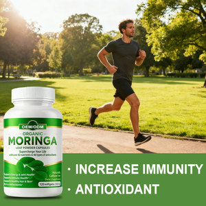 OEM/ODM ondersteunt immuunversterkende Moringa blad softgels voor volwassenen met antioxidante gezondheidsvoordelen - Product Image 3