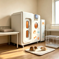 Chambre d'oxygénothérapie hyperbare certifiée CE 1.3 ATA pour animaux de compagnie, soins intensifs, soins des plaies et contrôle des infections chez les petits animaux