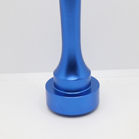 Cnc Turning AL6061 Sample Drilling Blue Anodized Turning Parts Lather Engraving Strict Tolerance Milling Parts Cnc Machining