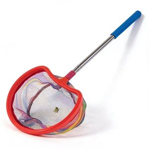 Filet de pêche pliable pour enfants, maille en nylon de 21 Cm de diamètre pour attraper de petits poissons, outil de jeu en plein air - Product Image 2