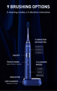 Spazzolino Elettrico Sonico 3D Touch per Cura Personale, Impermeabile IPX7, Cepillo De Diente - Product Image 6