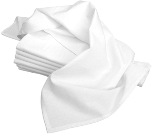 Serviettes de cuisine 100% coton biologique, séchage rapide, blanches, avec impression par sublimation personnalisée, écologiques, serviettes de cuisine en lin personnalisées - Product Image 1