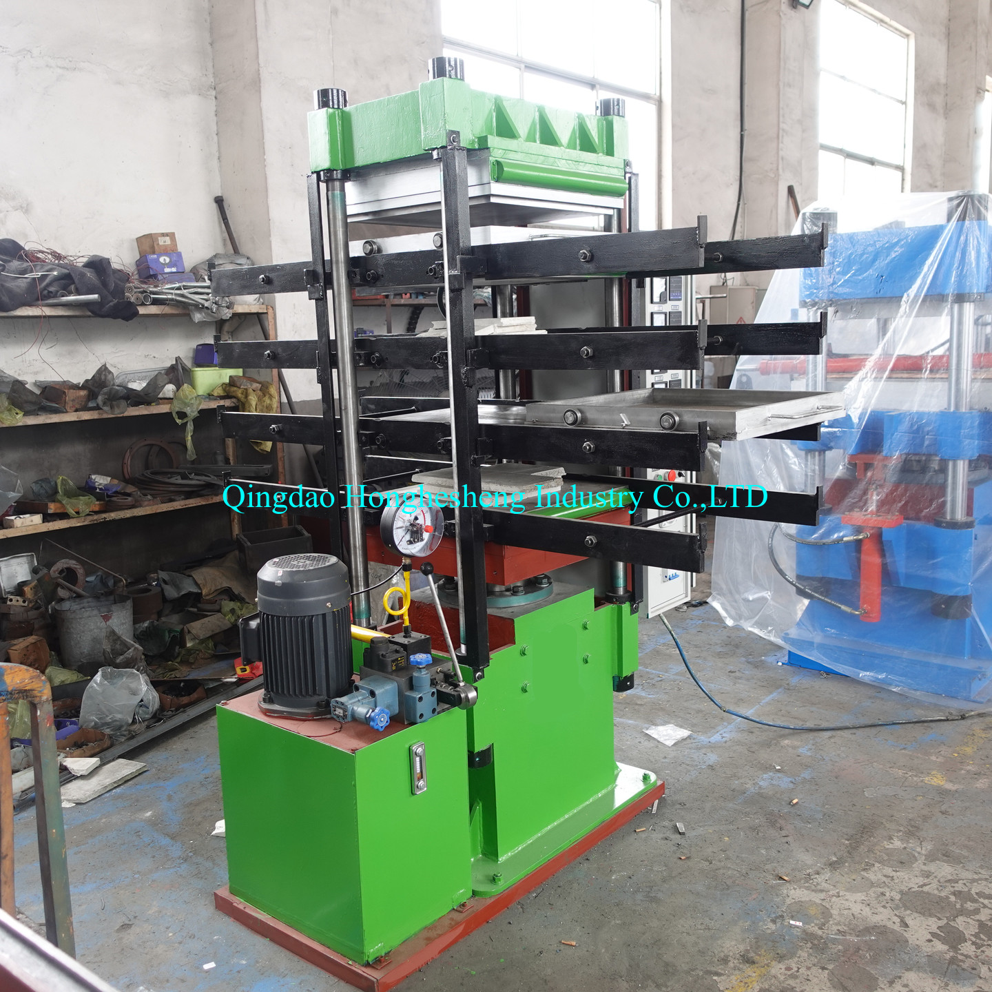 Interlocking Rubber Flooring Tiles press machine ,Jigsaw Puzzle Floor Mats Making Machine