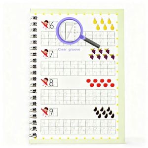 Wholesale Customizable Language Reusable Magic Painting Book, Early Childhood Enlightenment Drawing Book for Learning - Product Image 3
