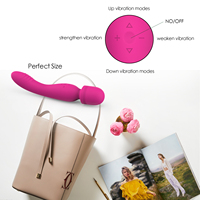 Y.LOVE Doppelkopf-Körperwellen-Massagestab für Frauen Vibrator Sexspielzeug Hersteller