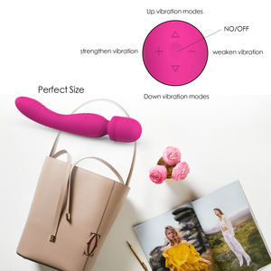 Y.LOVE Dual-Head <span class=keywords><strong>Body</strong></span> Wand <span class=keywords><strong>Massager</strong></span> para Mulheres Vibrador Sex Toy Fabricante - Product Image 2