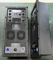 Equipo de Sonido Profesional, Amplificador de Altavoces de 3000W para Subwoofer y 1000W para Altavoz Activo de 3 Vías Line Array