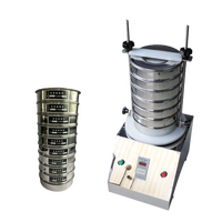 Équipement d'analyse des sols en acier inoxydable 304, tamis d'essai standard, agitateur de tamis, certification CE