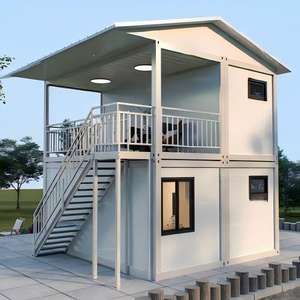 منزل عصري رائع 20 قدمًا و 40 قدمًا ، مكتب من الفولاذ ، منزل صغير قابل للطي مع تصميم كبسولة لغرفة النوم - Product Image 1