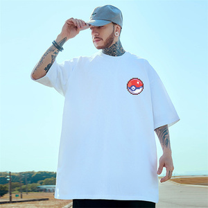 Nuovo fumetto Anime giapponese Pikachu Casual Hip-hop Top estivo Versatile - Product Image 4