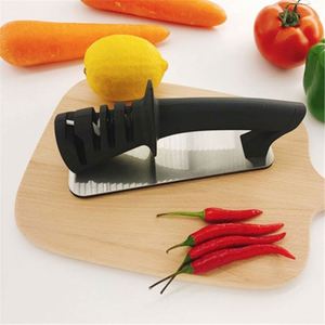 Professional <b>Knife</b> <b>Sharpener</b> 4 Stage Diamond Ceramic Tungsten Steel Handheld <b>Knives</b> Sharpening - Product Image 6