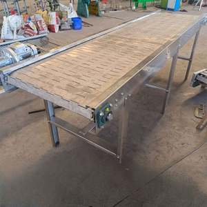 Convoyeur à plaques en acier inoxydable pour la transformation des frites et la déshydratation des légumes, ligne de refroidissement en acier au carbone - Product Image 5