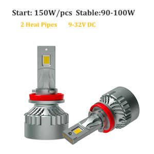 Fari LED H8 H9 H11 300 Watt con 2 Tubi di Calore 12V 24V Accessori Auto per Fari LED Passat B6 Renault <span class=keywords><strong>Clio</strong></span> 4 Citroen C5 - Product Image 3