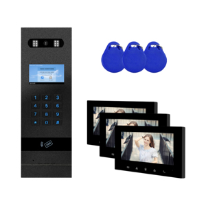 Tuya ứng dụng thông minh hỗ trợ đa căn hộ IP hệ thống intercom ngoài trời nhà thông minh <span class=keywords><strong>video</strong></span> cửa điện thoại nhận dạng khuôn mặt không thấm nước - Product Image 3