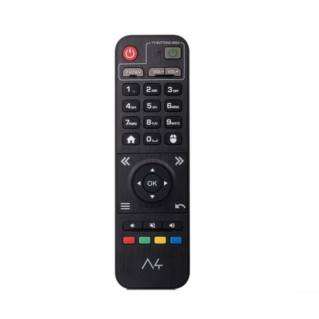 Replacement New Remote Control for Amiko A4 OTT Android Ultra HD Set-Top Box