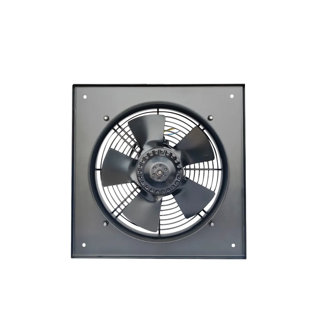 KIRON-400 square plate external rotor axial fan