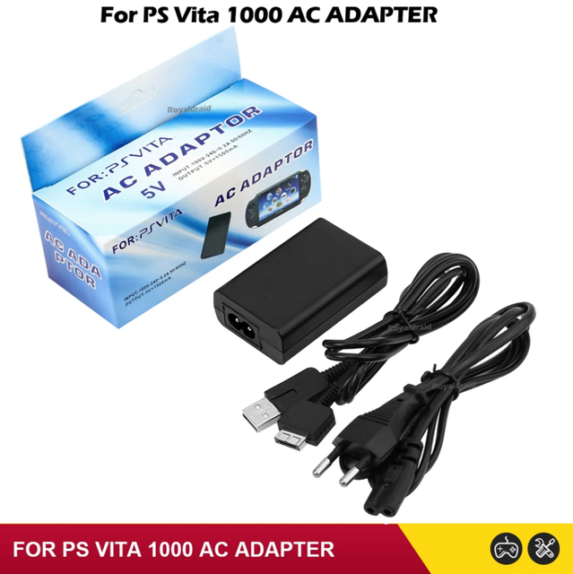 EU/US Plug Home Wall Charger AC Adapter Power Supply Cord for PSP/PSV 1000/2000 Host ACCU PSP1000/2000/3000 Supply Source Game