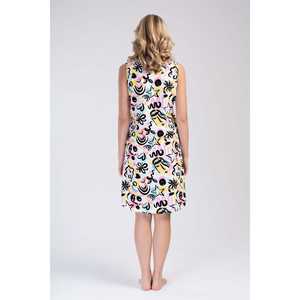 ชุดเดรสทรงทูนิคผ้าหนาสำหรับผู้หญิง พร้อมกระเป๋าทรงรี กระโปรงใส่สบาย - Product Image 1