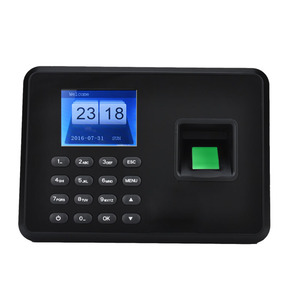 Biométrico de huellas dactilares Asistencia de tiempo Reloj de tiempo independiente Máquina USB Sistema de registro de empleados de huellas dactilares - Product Image 3