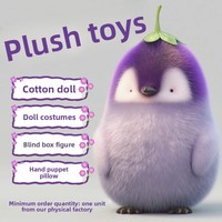 Peluche personnalisée en forme de chat, mascotte d'entreprise, cadeau avec rembourrage en coton PP et tissu en coton