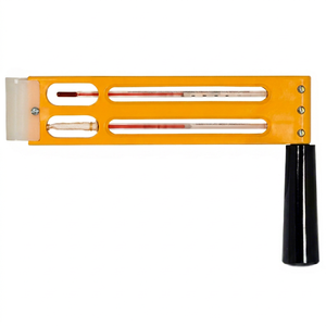 Hygromètre psychrométrique analogique avec thermomètres en verre pour l'équipement pédagogique de physique en classe avec certificat NABL - Product Image 1