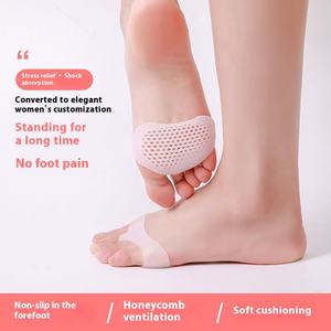 Wholesale Other Sports Protective Gear Women's Foot <b>Protectors</b> Anti-slipHoneycomb Half Size Forefoot Pads High <b>Heels</b> Anti Wear - Product Image 5