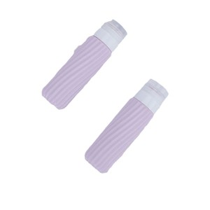 Silicone Travel Bottles Cylinder Screw Cap With Cover For Shampoo Cosmetic Refill Packaging 10ml - Product Image 1