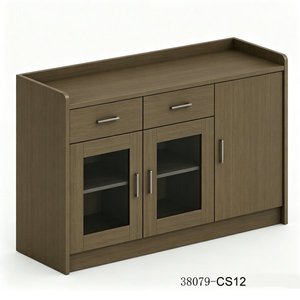 Modern Living Room Cabinet with Wood Storage Furniture 38079-CS08 - Product Image 2