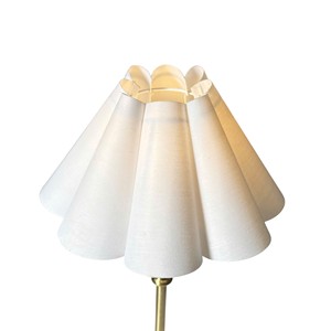 Vintage Gold Luxury Rechargeable Table <b>Lamp</b> Rechargeable Bedside <b>Lamp</b> Rechargeable Reading Table <b>Lamp</b> with Fabric Shade - Product Image 4
