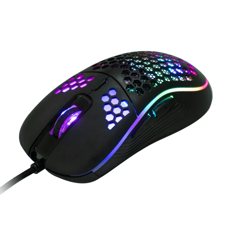 Amazon Newest Mouse Wired Cheap OEM ODM Mouse Computer Office RGB Light Up Mice Portable Laptop Desktop Game Gaming Wired Mouse