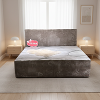 Matelas en mousse à mémoire de forme, sans ressorts, souple, de luxe, design moderne, modulaire, compressé, écologique, taille King, réglable