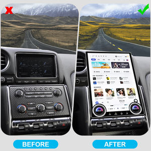 NaviHua - Sistema de Audio y Multimedia para Automóvil con Pantalla Táctil de 14.6 Pulgadas y Sistema Android para Nissan GTR 2007-2022, Compatible con Carplay - Product Image 4