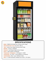 Distributeur automatique intelligent pour réfrigérateurs WMZLD-AI avec logiciel Cloud, alerte de date d'expiration Happy Hour, sous-compte, OEM