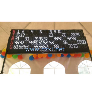 ซอฟแวร์การรู้จำที่<span class=keywords><strong>น</strong></span>่าตื่นเต้นอัตโ<span class=keywords><strong>น</strong></span>มัติสำหรับเครื่องบิงโกหน้าจอ LED 1-75แสดงหมาย<span class=keywords><strong>เลข</strong></span>ลอตเตอรีที่<span class=keywords><strong>น</strong></span>่าสนใจ - Product Image 6