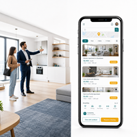 Aplicación de Alquiler de Viviendas para IOS y Android con Anuncios de Alquiler, Verificación de Alquilerantes, Visualización y Reserva, LionCreate