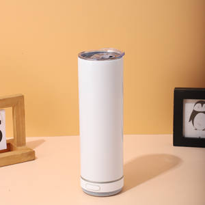 Mug isotherme en acier inoxydable 304 à double paroi avec haut-parleur Bluetooth intégré, sublimation thermique, 20 oz, créatif - Product Image 4