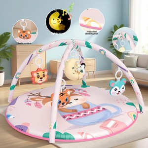 <span class=keywords><strong>Tapis</strong></span> <span class=keywords><strong>de</strong></span> <span class=keywords><strong>sol</strong></span> pour bébé extra épais, pliable, centre d'activités jungle, rembourré, <span class=keywords><strong>tapis</strong></span> <span class=keywords><strong>de</strong></span> jeu sensoriel, mousse XPE non toxique, essentiels pour nouveau-nés - Product Image 1